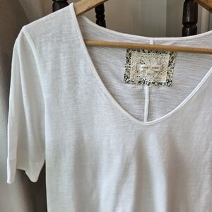 EUC Pure+Good White Short Sleeve Top S
